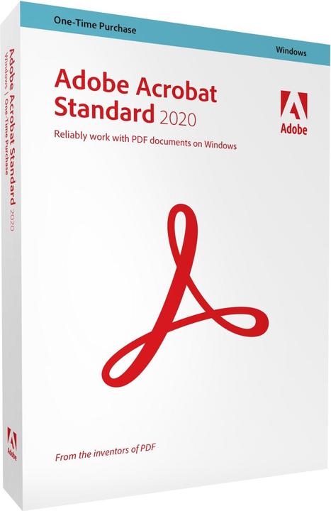 Actual product image Adobe Acrobat Standard 2020 (1 User, unlimited)