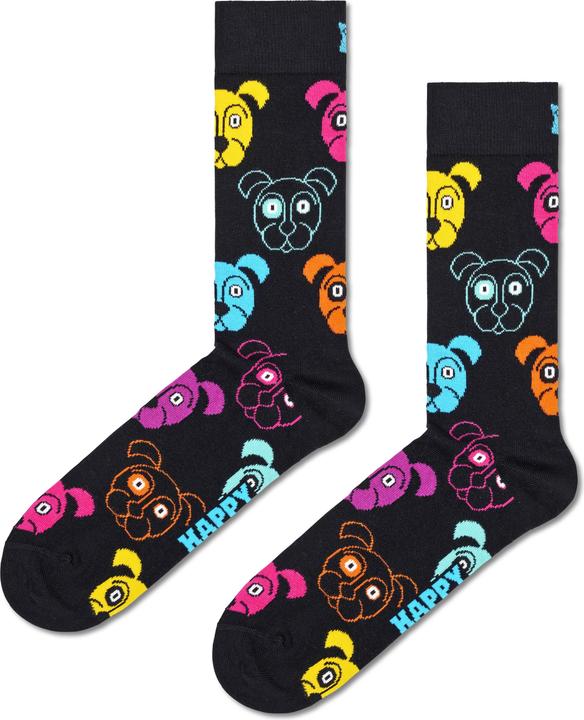 Immagine prodotto Happy Socks Confezione da 3 calzini classici per cani (confezione da 3, 41 - 46)