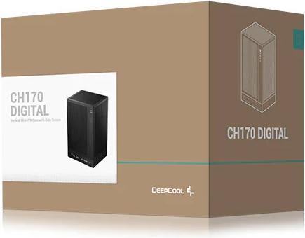 Actual product image Deepcool CH170 DIGITAL (Mini-ITX)