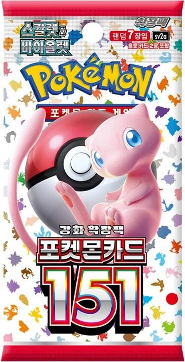 Immagine prodotto Pokémon Pokemon TCG 151 Booster Box (Coreano, Pacchetto Booster)