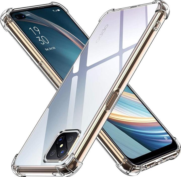 Immagine prodotto Screenguard Oppo Reno4 Z 5G Custodia Crystal Soft Airbag Bumper (Oppo Reno 4 Z 5G)