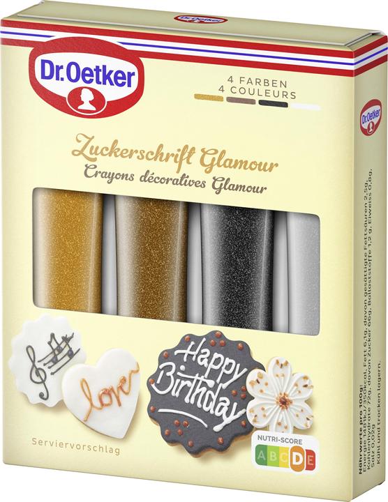 Dr. Oetker Zuckerschriften «Glamour» 76 g (1 x)