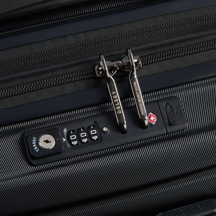 Immagine prodotto Delsey Shadow 5.0 trolley da cabina a 4 ruote 55 cm scomparto per laptop con piega di espansione (41 l, Bagaglio a mano (fino a 50 litri))