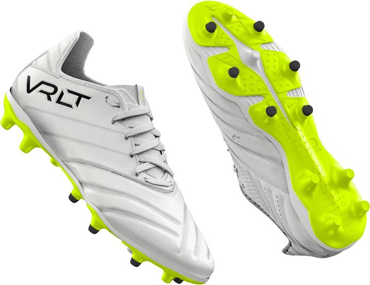Kipsta Damen/Herren Fussball Nockenschuhe Leder FG - Viralto II Matador weiss