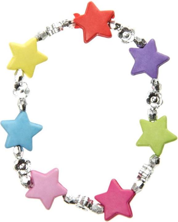 Immagine prodotto LG-Imports Bracciale cuore e stella preferito per le feste (Plastica con cinturino in gomma)