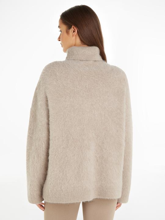 Actual product image Calvin Klein Brushed Alpaca Funnel Sweater (M/L)