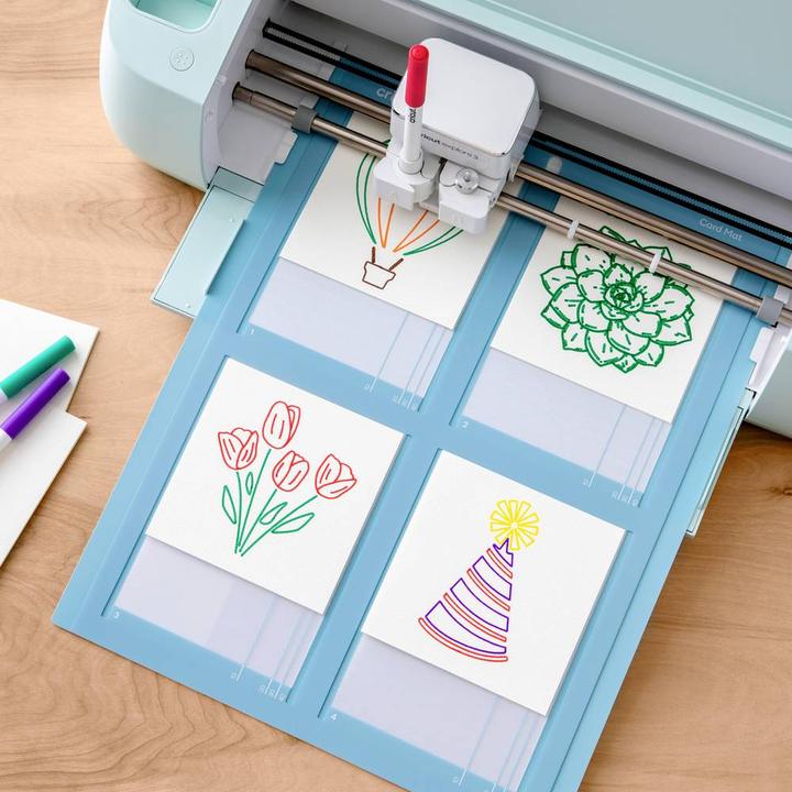 Image du produit Cricut watercolor cards S40 12 pieces (P) (12,5 x 12,5 cm, 12 x)