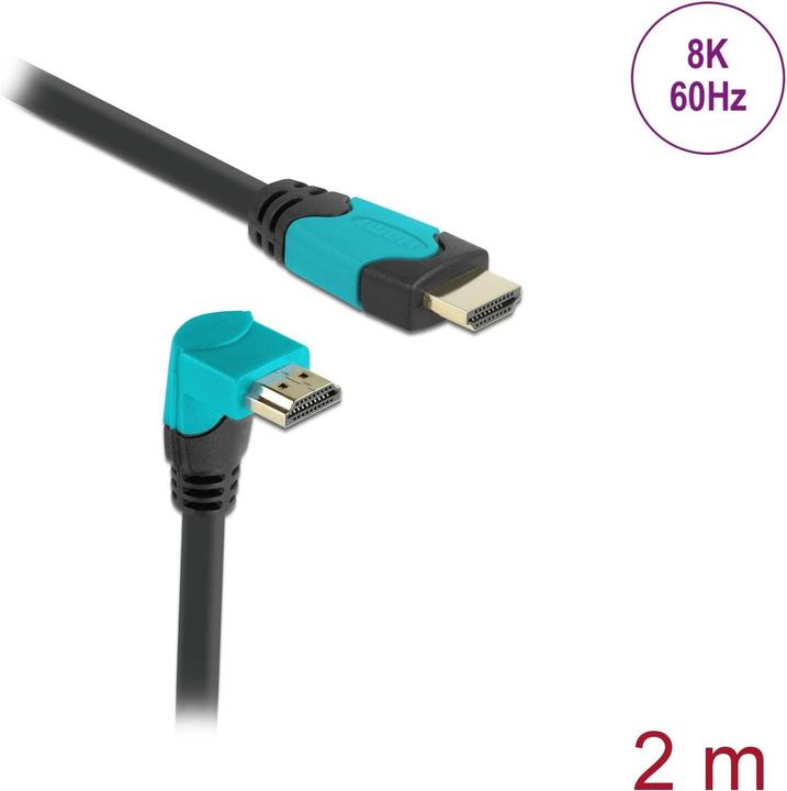 Actual product image Delock High Speed HDMI Cable (2 m, HDMI)