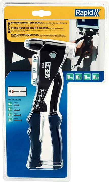 Image du produit Rapid RP110 Pince pour écrous à sertir en aveugle (265 mm)