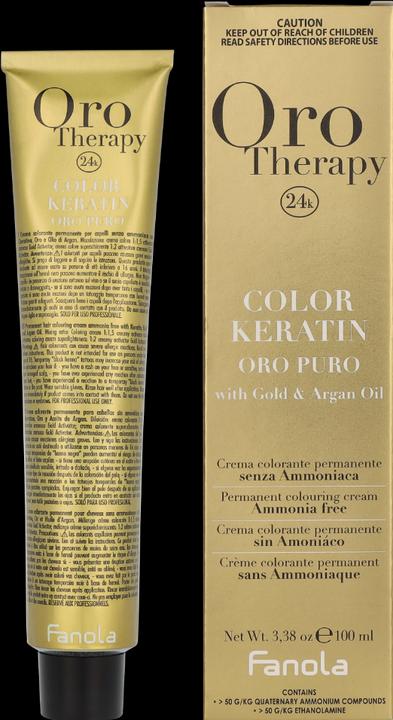 Image du produit Fanola Color Keratin Oro Puro 7/0 Rubio 100ml (7.0)