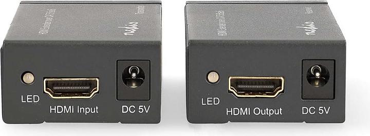 Immagine prodotto Nedis Estensore HDMI T su CAT6 fino a 60,0 m 1080p 1,65 Gbps Metallo Antracite (1 m, HDMI)