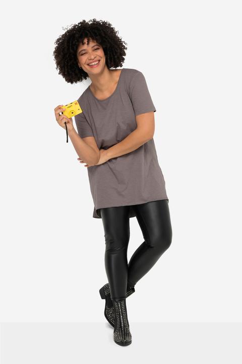 Produktbild Angel of Style Longshirt, Rundhals, Halbarm, gerundeter Saum (60)