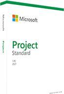Image du produit Microsoft Project Standard 2021 ESD (1 Utilisateur, Illimité)