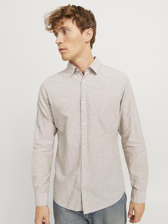 Produktbild Jack & Jones Jjebreeze Linen Blend Shirt Ls Sn (XXL)