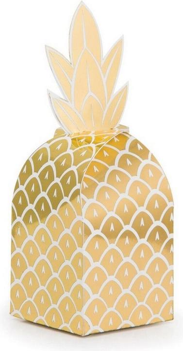 Image du produit Creative Party Boîtes cadeaux ananas en aluminium (Coffret cadeau)
