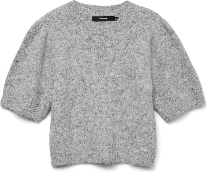 Vero Moda Vmnovah Ss O-Neck Puff Pullover Ga Noos