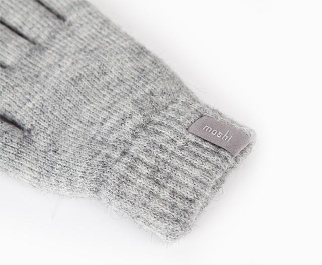Image du produit Moshi Gants à écran tactile Digits - Gris clair (S) (S, M)
