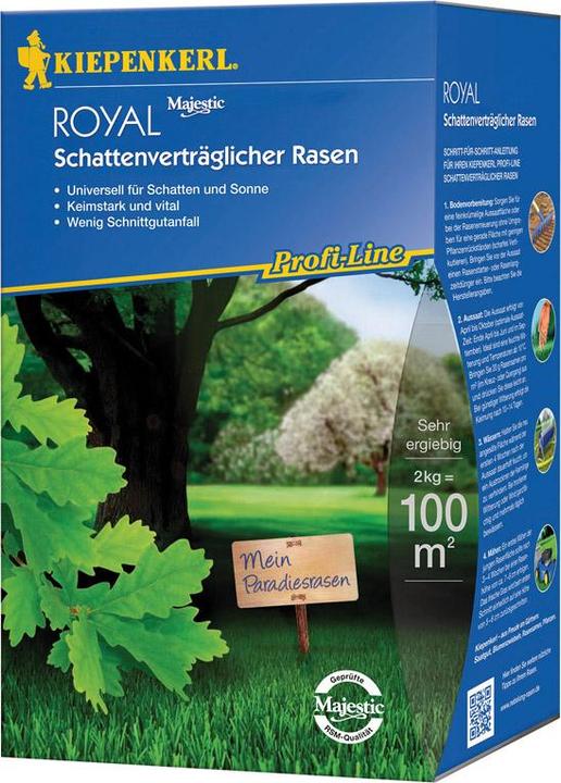Productafbeelding Kiepenkerl Gazonzaad schaduwtolerant gazon 2 kg 100 m (Gazonzaad)
