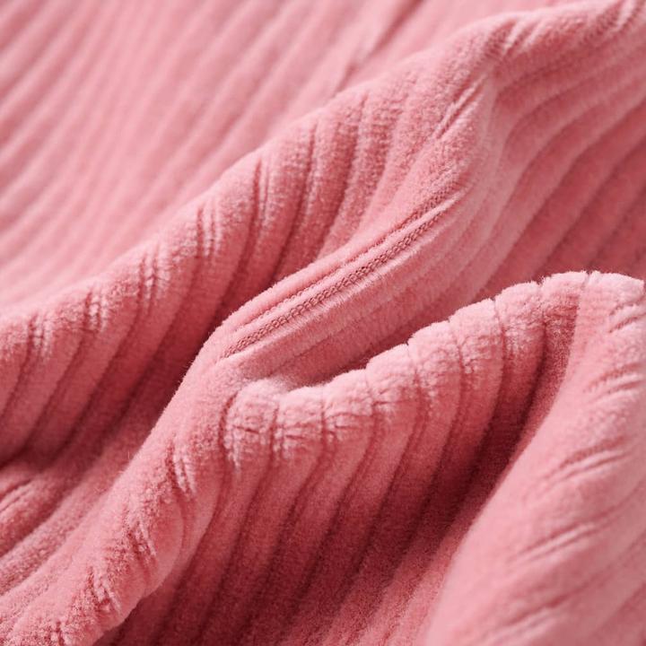 Produktbild VidaXL Kinder-Latzkleid Cord Hellrosa 116,Material: 58 % Baumwolle (116)
