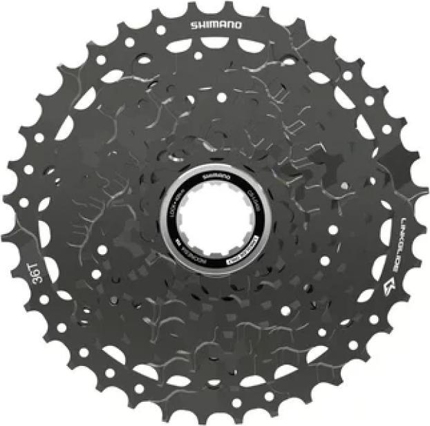 Actual product image Shimano Cues CS-LG400-9 (9-speed, 11-46)