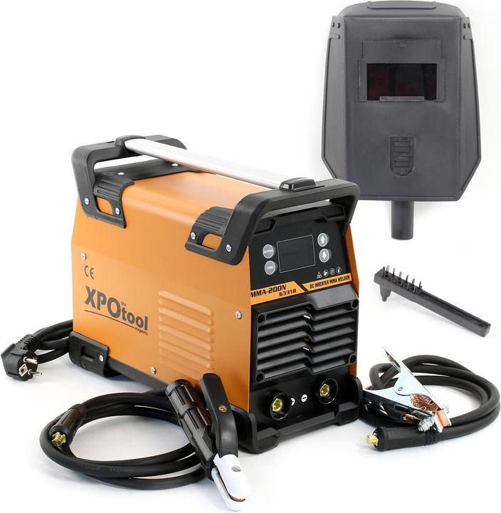 Produktbild XPOtool MMA Elektrodenschweissgerät 20-200A IGBT Inverter Mini E-Hand Tragbar Arc