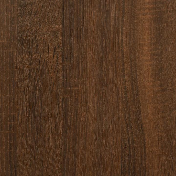 Actual product image VidaXL Bench with storage space brown oak 102x42x45 cm (42 cm)
