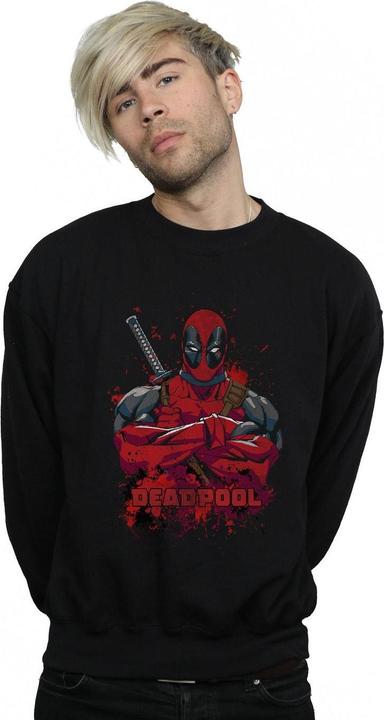Produktbild Deadpool Pose Splat Sweatshirt (M)