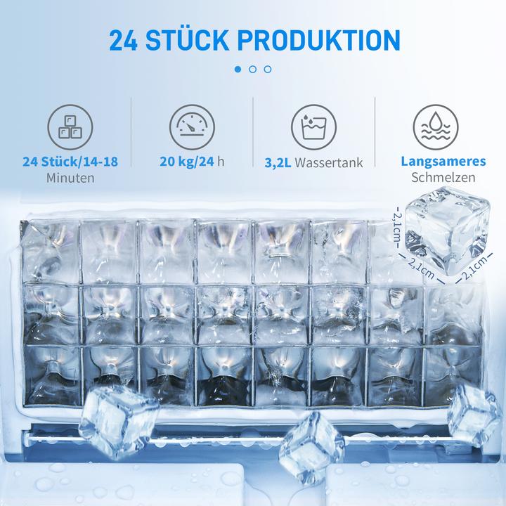 Produktbild Homcom Eiswürfelmaschine