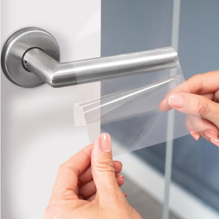 Actual product image Avery Antimicrobial labels, removable, transparent
