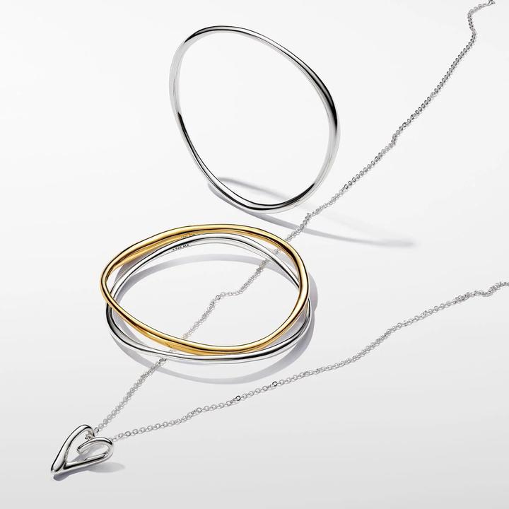 Produktbild Pandora Organisch Geformter Armreif (19 cm, Silber 925)