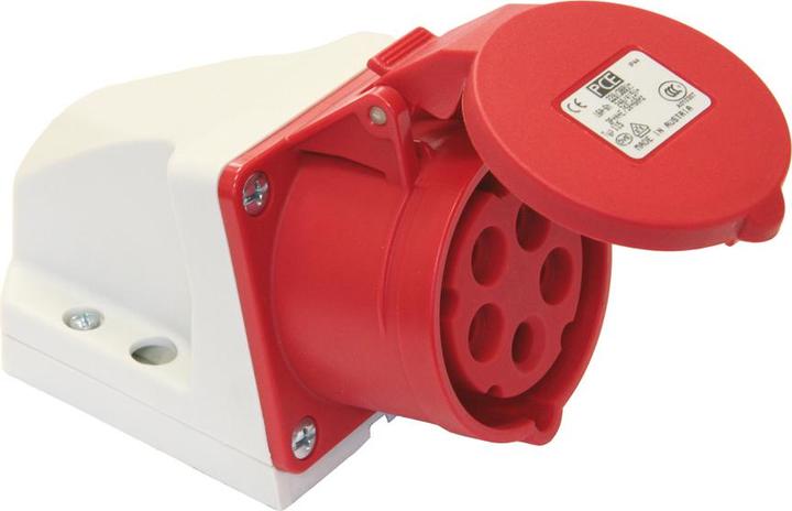 Produktbild PCE 113-6k Wanddose 16A 3p 6h IP44