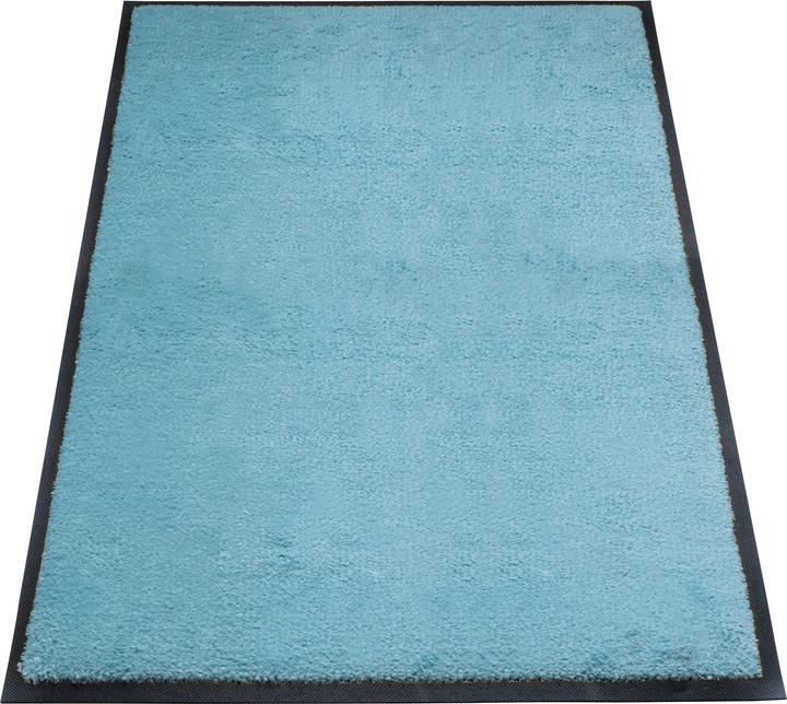 Miltex EAZYCARE STYLE entrance matting, LxW 1200 x 800 mm, pearl gentian blue. (80 x 120 cm)