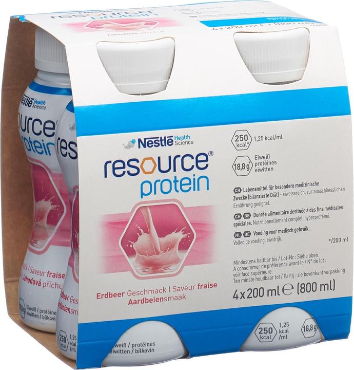 Produktbild Resource Protein Erdbeer (Erdbeere, 4 x)