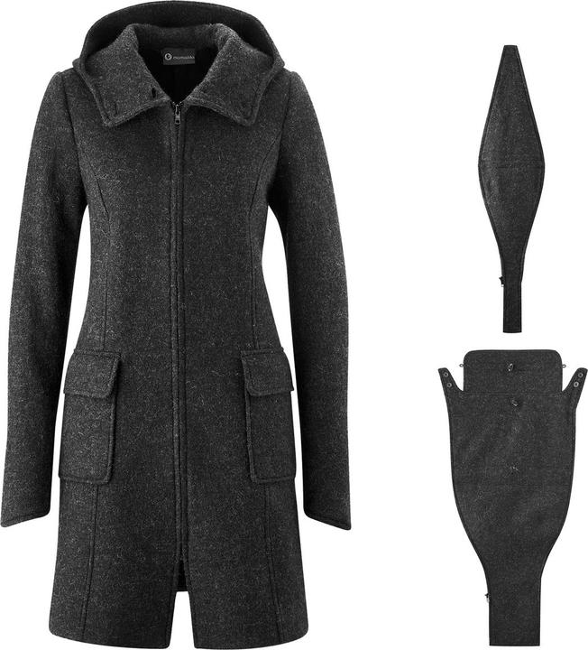 Mamalila Manteau de portage à capuche Vienna