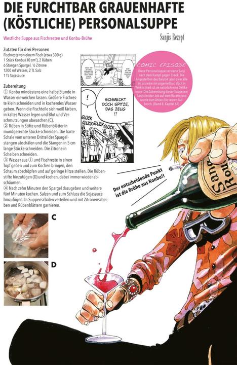 Produktbild One Piece – Sanjis leckere Piratenrezepte (Deutsch, Eiichiro Oda, 2020)