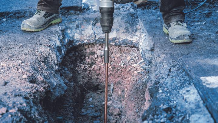 Actual product image Bosch Professional Zubehör PRO SDS max Earth Rod Driver 16.5 x 260 mm (260 mm)