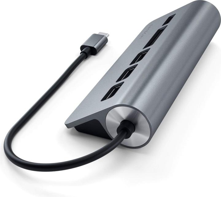 Image du produit Satechi USB-C Aluminium Hub (USB-C, 5 Ports)