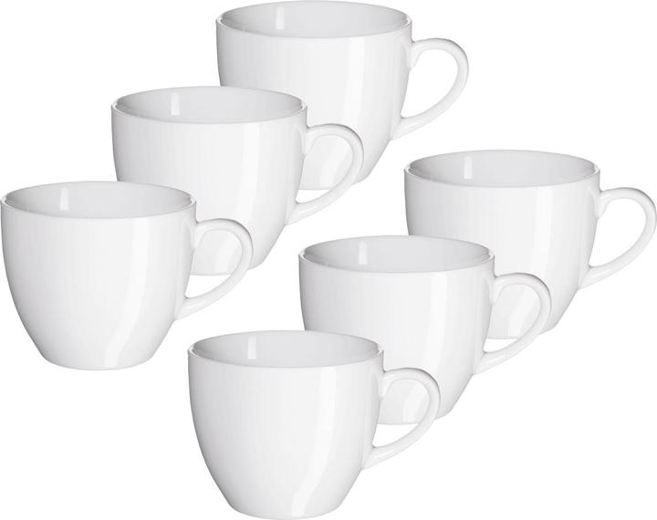 Angela Bruderer Kaffeeobertasse «Modesta», 6er-Set (6 x)