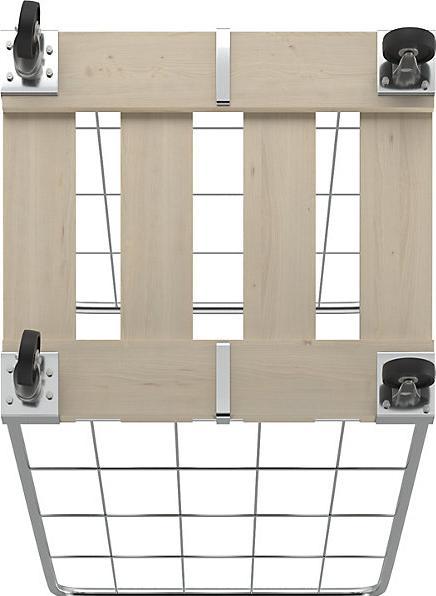 Produktbild kaiserkraft Rollbehälter mit Gitterwänden (500 kg)