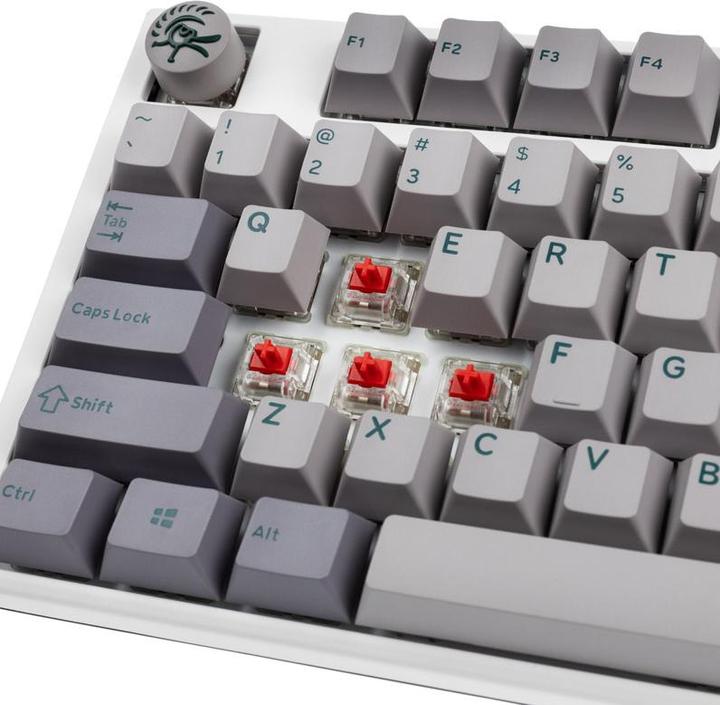 Actual product image Ducky One 3 Mist Grey, toetsenbord (US, Cable)