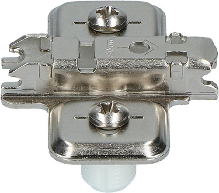 Blum Plaques de montage cruciforme CLIP montage d'angle (1 pcs.)