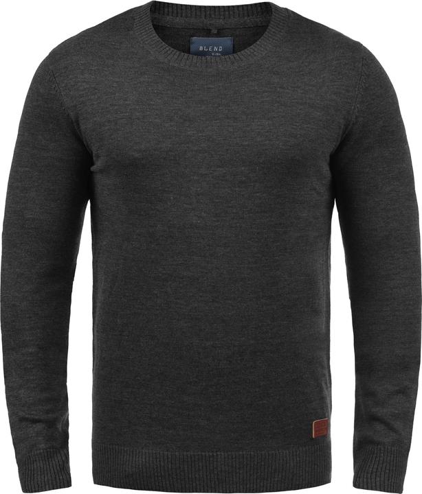 Image du produit Blend Lars Pull en maille fine Homme avec col rond et molleton (L)