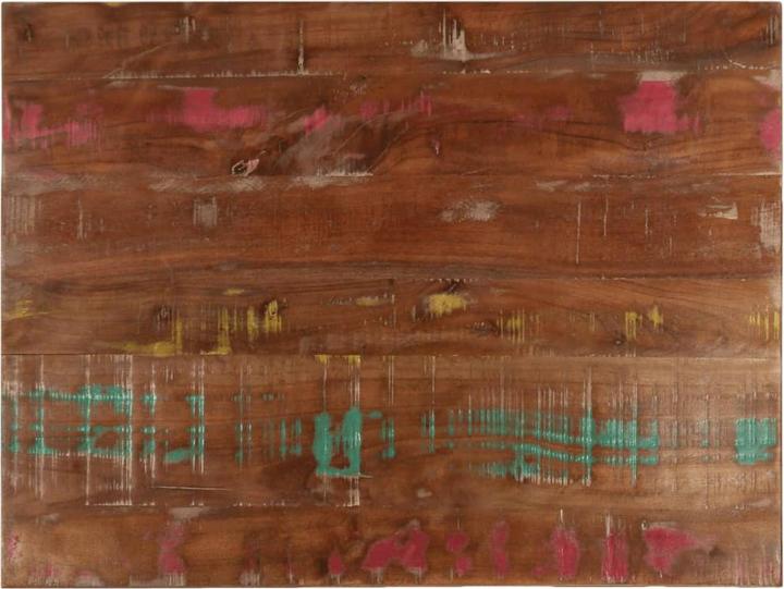 Produktbild VidaXL Tischplatte Massivholz Holzplatte Esstisch Couchtisch 90x70x1,5cm Altholz