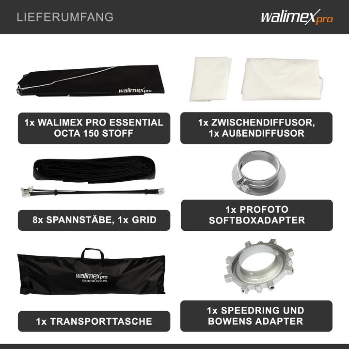 Produktbild Walimex pro Essential Octa 150 Profoto (Softbox, 150 cm)