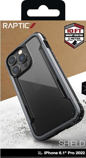 Image du produit X-Doria Raptic Shield Case pour iPhone 14 Pro Armor Black Cover (Apple iPhone 14 Pro)