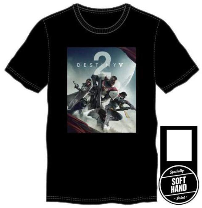 Bioworld Destiny 2 - Key Art Men T-Shirt - Black, Size:S (S)