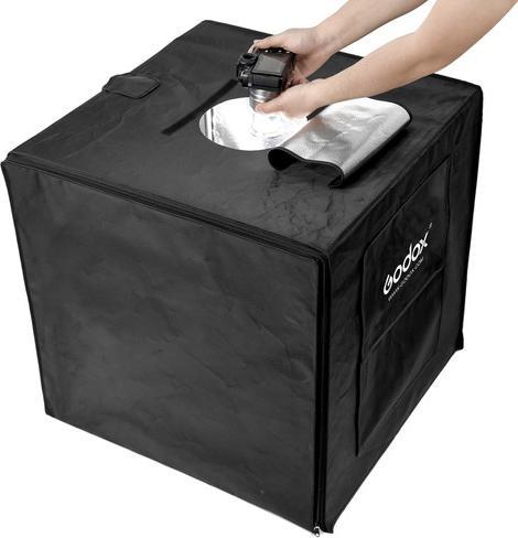 Actual product image Godox Portable Triple Light LED Ministudio L40x40x40cm (60 W, Set)
