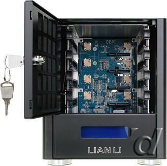 Produktbild Lian-Li EX-40NB HDD Hot Swap RAID NAS Case - black (3.5")