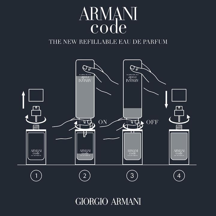 Actual product image Giorgio Armani Code refill bottle (Eau de parfum, 150 ml)