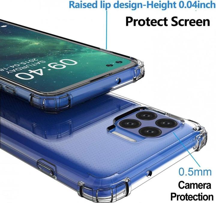 Immagine prodotto Screenguard Motorola Moto G 5G Plus Cover Cristallo Morbido Airbag Paraurti (Motorola Moto G 5G Plus)